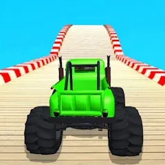 Скачать TopRace: Fast Car Simulator (Рамп Кар Гейм) [МОД: Много монет, Открытые уровни и Мега MOD] | Взлом TopRace: Fast Car Simulator на Андроид