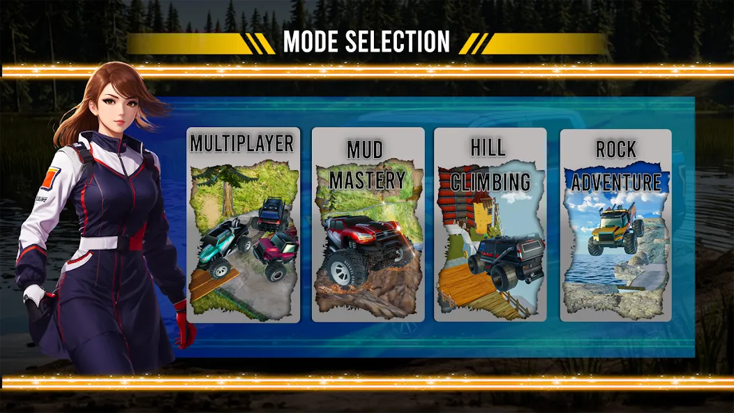 Mountain Climb 4x4 Car Games (Маунтин Клайм 4х4 игры на машинах) [МОД: Бесконечные деньги, Монеты и Мега MOD] Screenshot 3