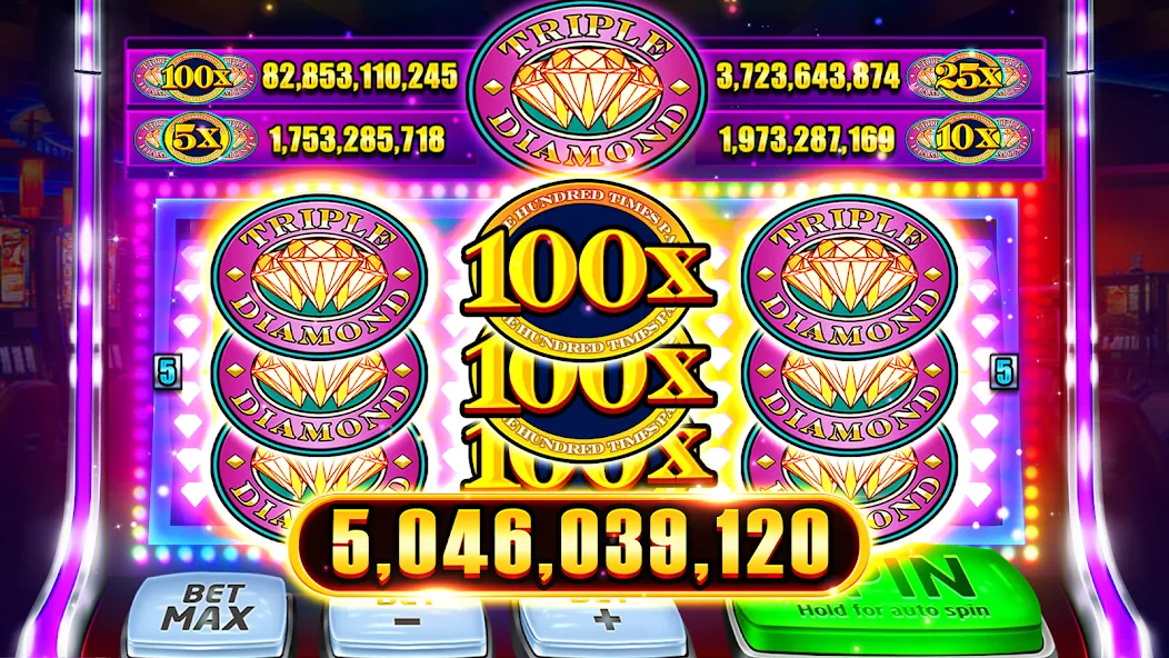 Double Fortune Casino Games (Дабл Фортюн Казино Игры) [МОД: Меню, Бесконечные монеты и Открытые уровни] Screenshot 1