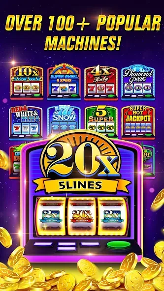 Double Fortune Casino Games (Дабл Фортюн Казино Игры) [МОД: Меню, Бесконечные монеты и Открытые уровни] Screenshot 4