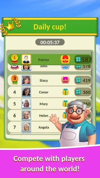 Crocword: Crossword Puzzle [МОД: Все открыто, Дополнительные деньги и Меню MOD] Screenshot 2