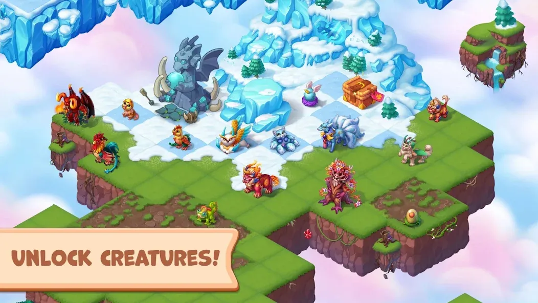 Mergest Kingdom: Merge game [МОД: Все открыто, Дополнительные деньги и Меню MOD] Screenshot 3