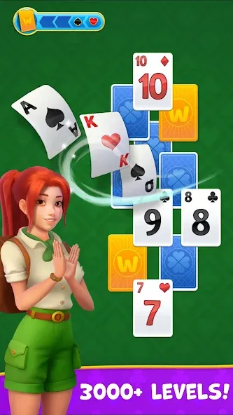 Kings & Queens: Solitaire Game [МОД: Деньги, Монеты и Меню MOD] Screenshot 1