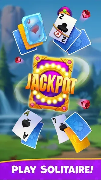 Kings & Queens: Solitaire Game [МОД: Деньги, Монеты и Меню MOD] Screenshot 2