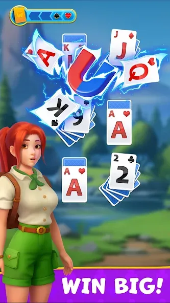 Kings & Queens: Solitaire Game [МОД: Деньги, Монеты и Меню MOD] Screenshot 3