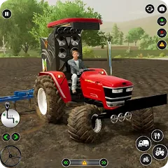 Скачать US Tractor Farming Games 3d [МОД: Меню, Бесконечные монеты и Открытые уровни] | Взлом US Tractor Farming Games 3d на Андроид