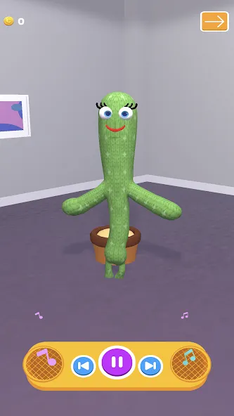 Talking Cactus (Токинг Кактус) [МОД: Много монет, Открытые уровни и Мега MOD] Screenshot 2