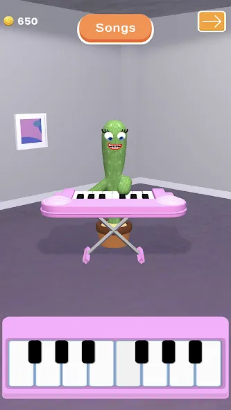 Talking Cactus (Токинг Кактус) [МОД: Много монет, Открытые уровни и Мега MOD] Screenshot 3