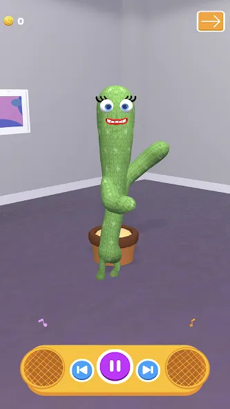 Talking Cactus (Токинг Кактус) [МОД: Много монет, Открытые уровни и Мега MOD] Screenshot 5