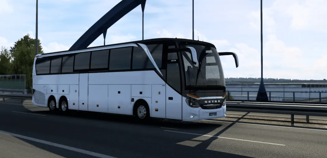 Bus Game Traveling Simulator [MOD: Mega Mod/Меню] - Скриншот 1