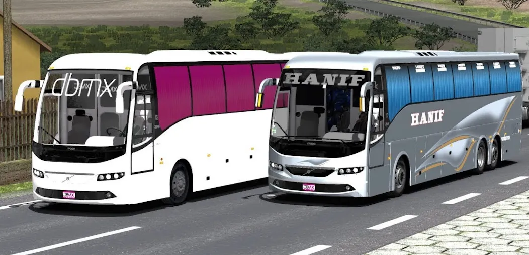 Bus Game Traveling Simulator [MOD: Mega Mod/Меню] - Скриншот 2