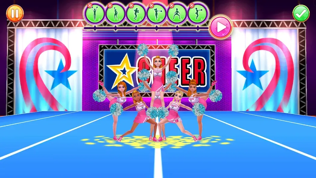 Cheerleader Champion Dance Now [МОД: Деньги, Монеты и Меню MOD] Screenshot 2