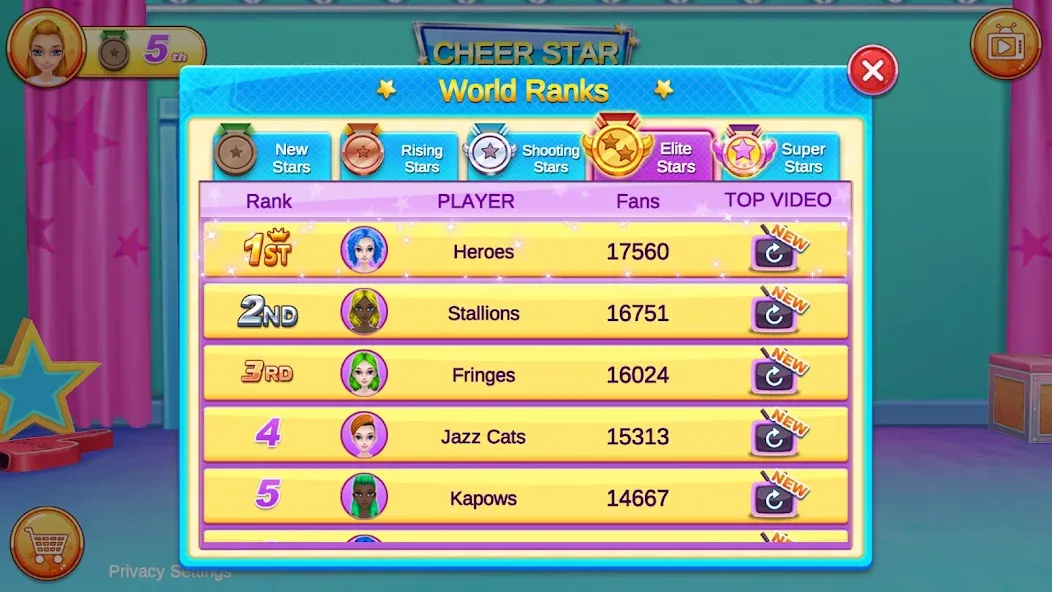 Cheerleader Champion Dance Now [МОД: Деньги, Монеты и Меню MOD] Screenshot 5