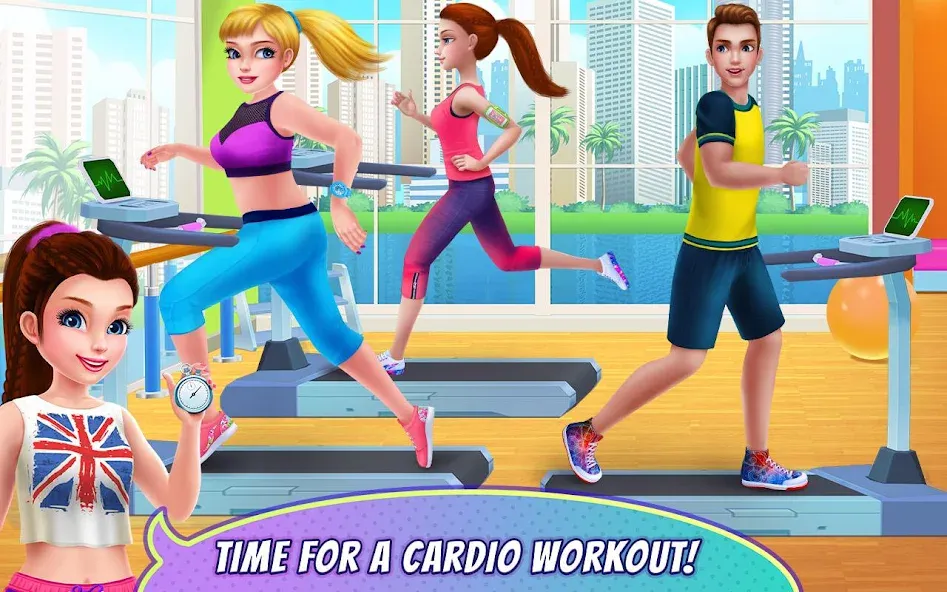 Fitness Girl - Dance & Play [МОД: Много монет, Открытые уровни и Мега MOD] Screenshot 5