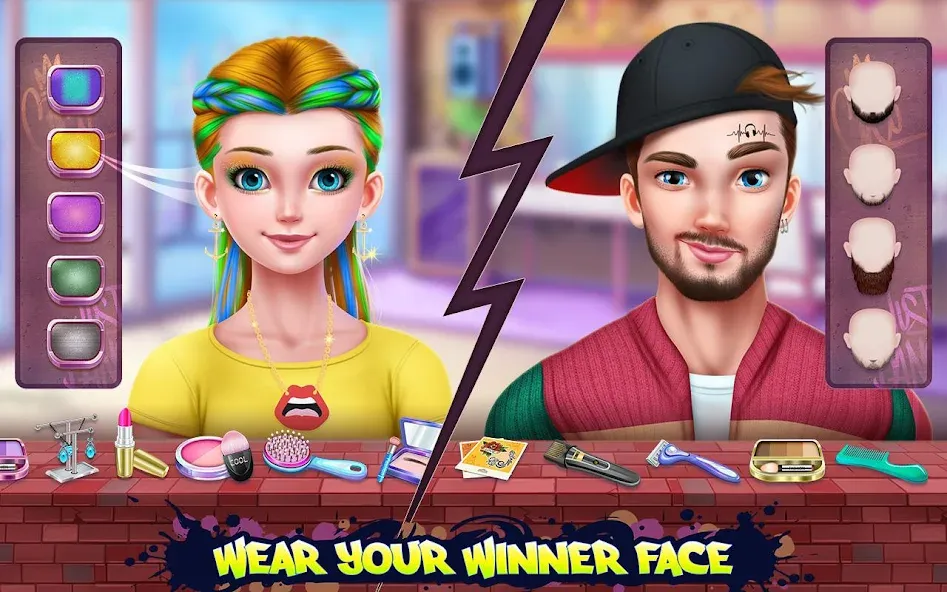 Hip Hop Battle - Girls vs Boys [МОД: Все открыто, Дополнительные деньги и Меню MOD] Screenshot 4