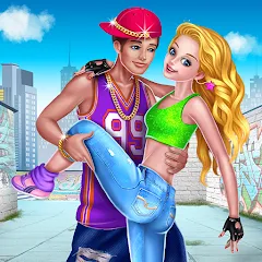 Скачать Hip Hop Battle - Girls vs Boys [МОД: Все открыто, Дополнительные деньги и Меню MOD] | Взлом Hip Hop Battle - Girls vs Boys на Андроид