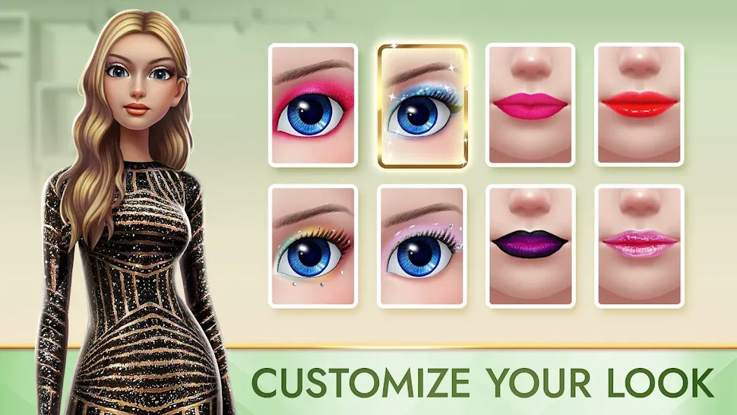 Super Stylist Fashion Makeover [МОД: Все открыто, Дополнительные деньги и Меню MOD] Screenshot 4