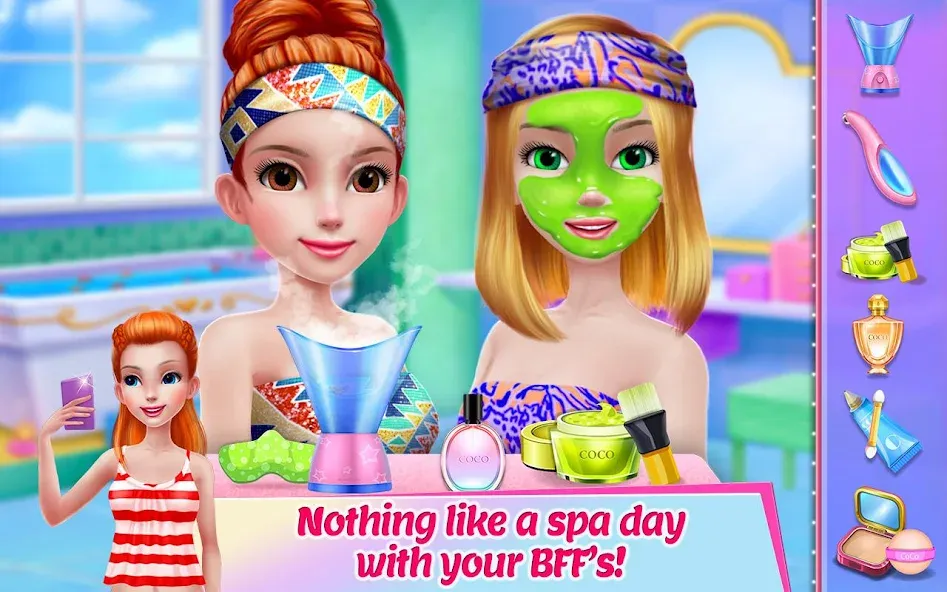 Girl Squad - BFF in Style [МОД: Меню, Бесконечные монеты и Открытые уровни] Screenshot 3