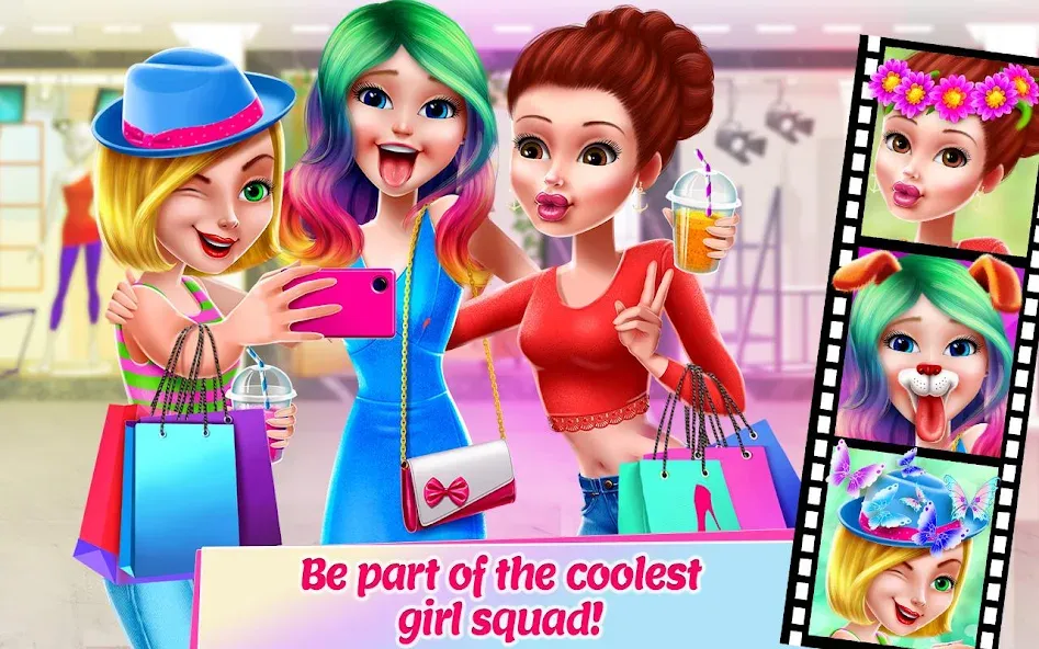 Girl Squad - BFF in Style [МОД: Меню, Бесконечные монеты и Открытые уровни] Screenshot 5
