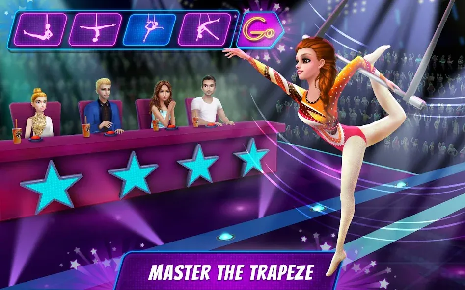 Acrobat Star Show - Girl Power [МОД: Все открыто, Дополнительные деньги и Меню MOD] Screenshot 5