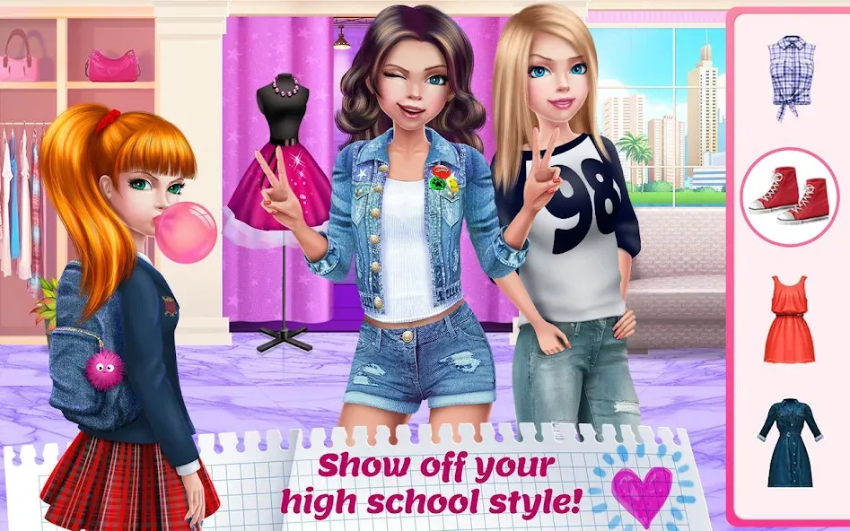 High School Crush — Love Story [MOD: Все открыто] - Скриншот 3