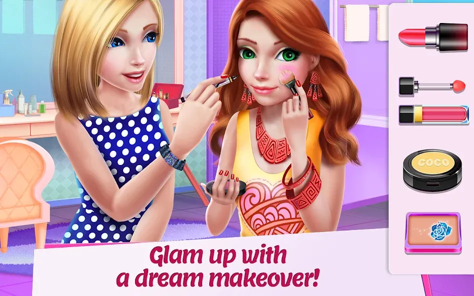 Shopping Mall Girl: Chic Game [МОД: Меню, Бесконечные монеты и Открытые уровни] Screenshot 5