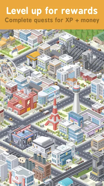 Pocket City Free (Покет Сити) [МОД: Бесконечные деньги, Монеты и Мега MOD] Screenshot 2
