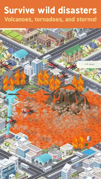 Pocket City Free (Покет Сити) [МОД: Бесконечные деньги, Монеты и Мега MOD] Screenshot 3