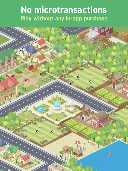 Pocket City Free (Покет Сити) [МОД: Бесконечные деньги, Монеты и Мега MOD] Screenshot 5