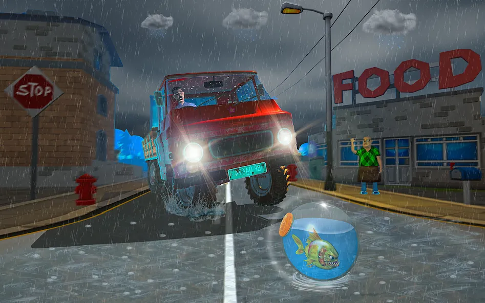 Piranha Escape Hungry Fish.io [МОД: Бесконечные деньги, Монеты и Мега MOD] Screenshot 2