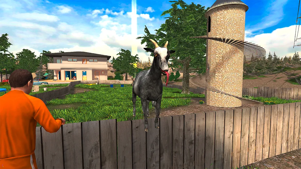 Goat Simulator (Гоут Симулятор) [МОД: Много монет, Открытые уровни и Мега MOD] Screenshot 1