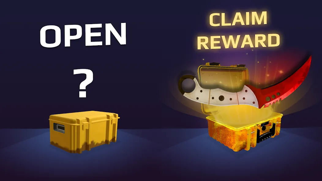 Case Royale cs2 and csgo cases (Кейс Рояль) [МОД: Много денег, Монет и Все открыто] Screenshot 1