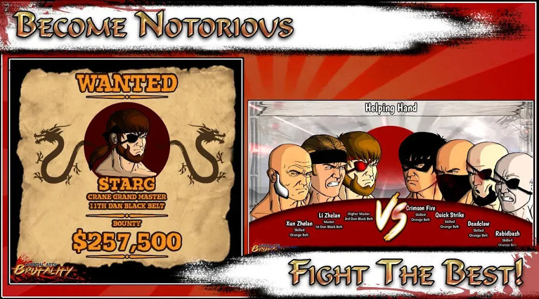 Martial Arts Brutality (МаршалАртсБруталити) [МОД: Деньги, Монеты и Меню MOD] Screenshot 5