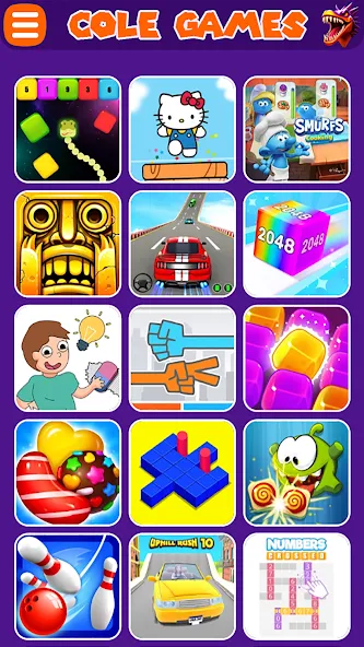 COLE Games (КОЛЕ Геймс) [МОД: Много денег, Монет и Все открыто] Screenshot 2