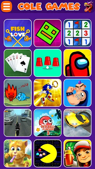 COLE Games (КОЛЕ Геймс) [МОД: Много денег, Монет и Все открыто] Screenshot 5