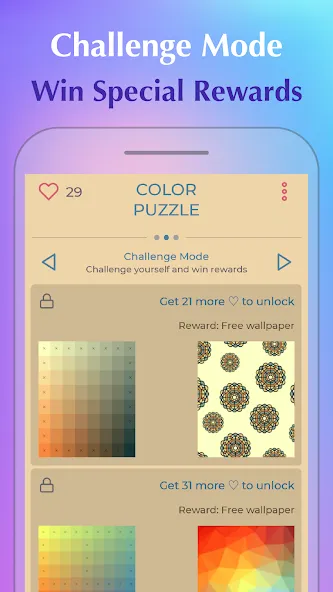 Color Puzzle:Offline Hue Games [МОД: Много монет, Открытые уровни и Мега MOD] Screenshot 5