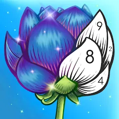 Скачать Color Swipe Coloring Book game [МОД: Много денег, Монет и Все открыто] | Взлом Color Swipe Coloring Book game на Андроид