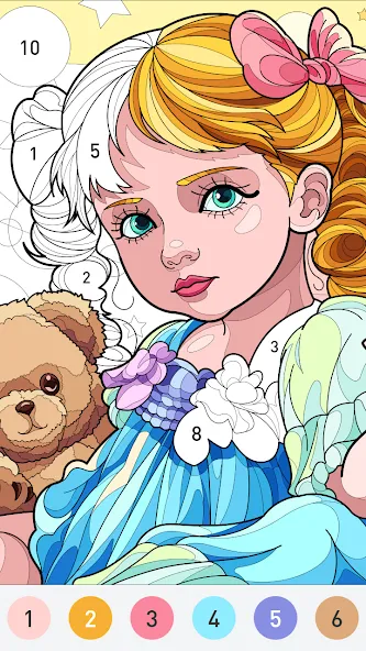 Color Now - color by number (Цолор Ноу) [МОД: Меню, Бесконечные монеты и Открытые уровни] Screenshot 5