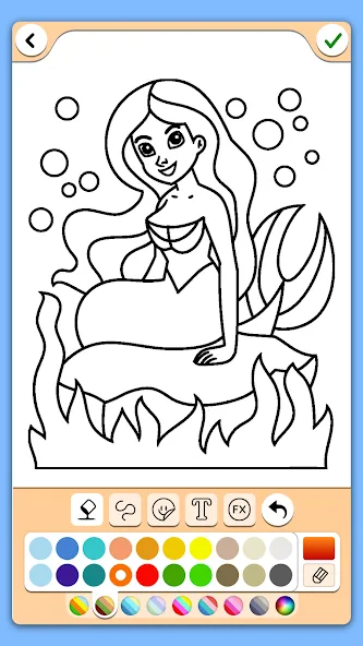 Coloring for girls and women [МОД: Много монет, Открытые уровни и Мега MOD] Screenshot 1