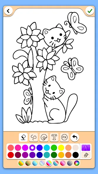 Coloring for girls and women [МОД: Много монет, Открытые уровни и Мега MOD] Screenshot 3