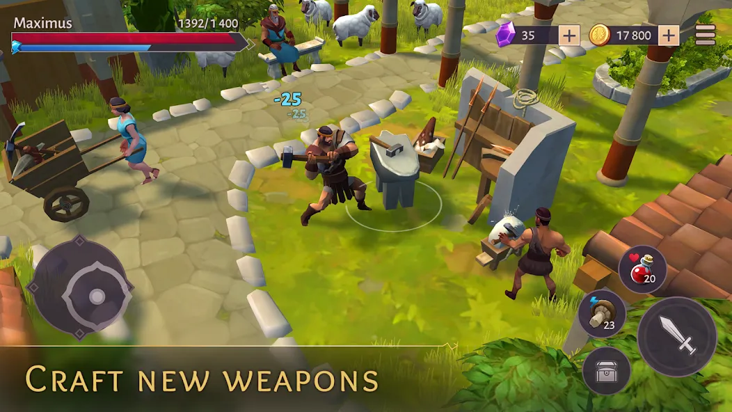 Gladiators: Survival in Rome [МОД: Все открыто, Дополнительные деньги и Меню MOD] Screenshot 4