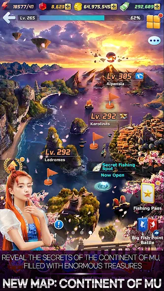Ace Fishing: Wild Catch [МОД: Бесконечные деньги, Монеты и Мега MOD] Screenshot 2
