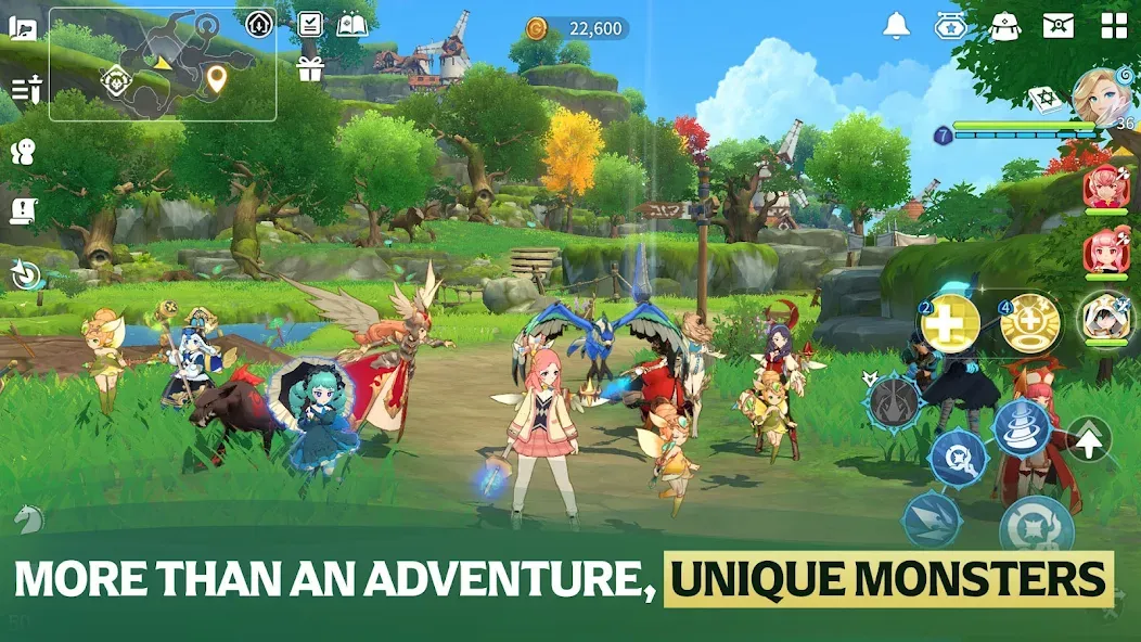 Summoners War: Chronicles [МОД: Много монет, Открытые уровни и Мега MOD] Screenshot 4
