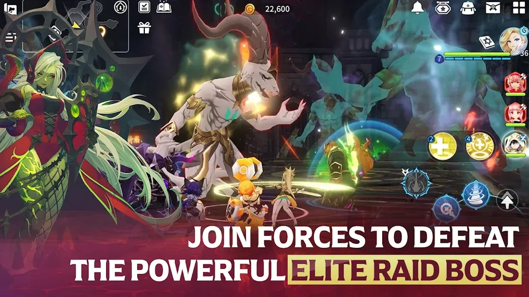 Summoners War: Chronicles [МОД: Много монет, Открытые уровни и Мега MOD] Screenshot 5