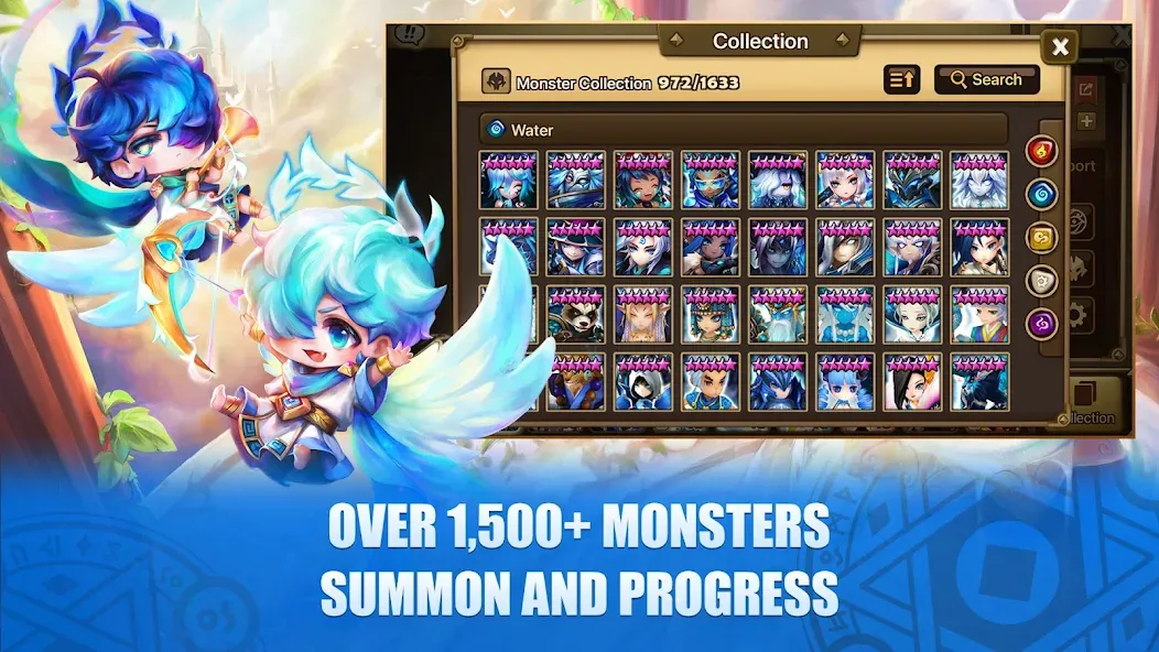 Summoners War [МОД: Деньги, Монеты и Меню MOD] Screenshot 2