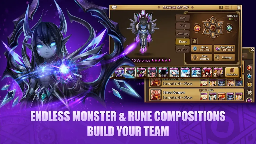 Summoners War [МОД: Деньги, Монеты и Меню MOD] Screenshot 3