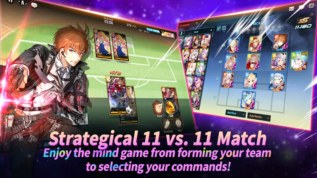 Soccer Spirits (Соккер Спиритс) [МОД: Меню, Бесконечные монеты и Открытые уровни] Screenshot 2