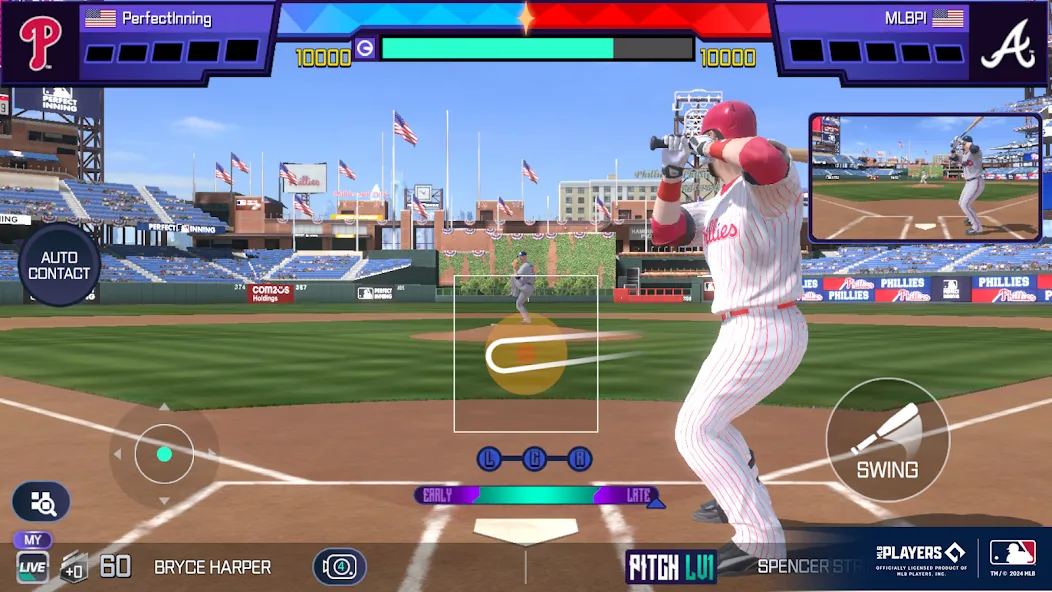 MLB Perfect Inning 24 (МЛБ Совершенная Подача 23) [МОД: Много монет, Открытые уровни и Мега MOD] Screenshot 5