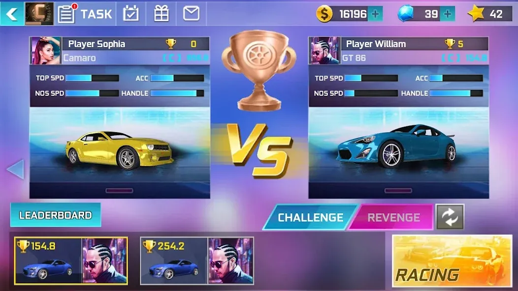 Street Racing 3D [МОД: Деньги, Монеты и Меню MOD] Screenshot 3