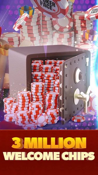 Poker Face: Texas Holdem Poker (Покер Фейс) [MOD: Бесконечные деньги] - Скриншот 2